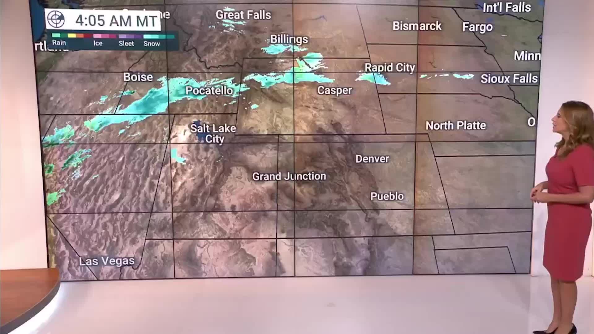 Winter Storm Bringing Snow To The West