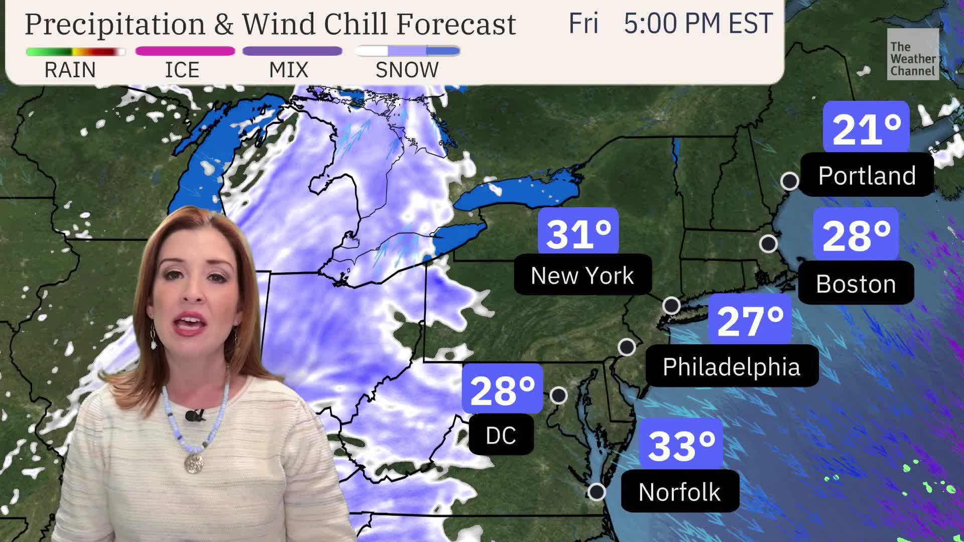 Winter Storm Cora Coming For The Mid-Atlantic, Northeast