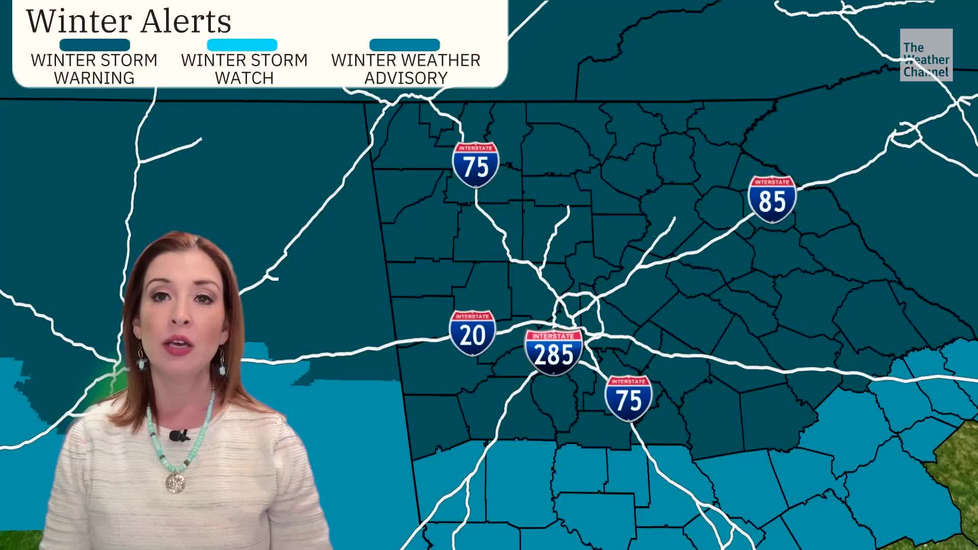 Winter Storm Cora Headed Toward Atlanta: Snow, Ice