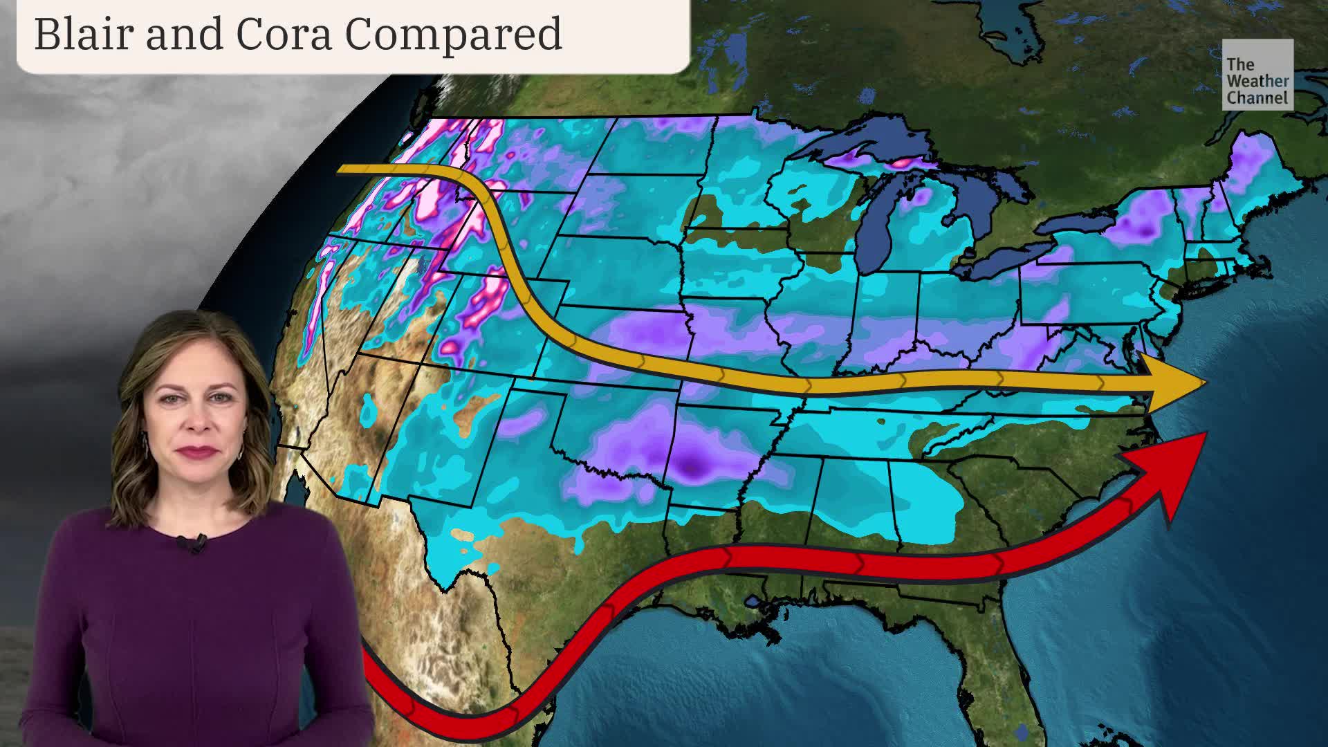 Winter Storm Cora To Deliver Snow To Mid-Atlantic, Northeast