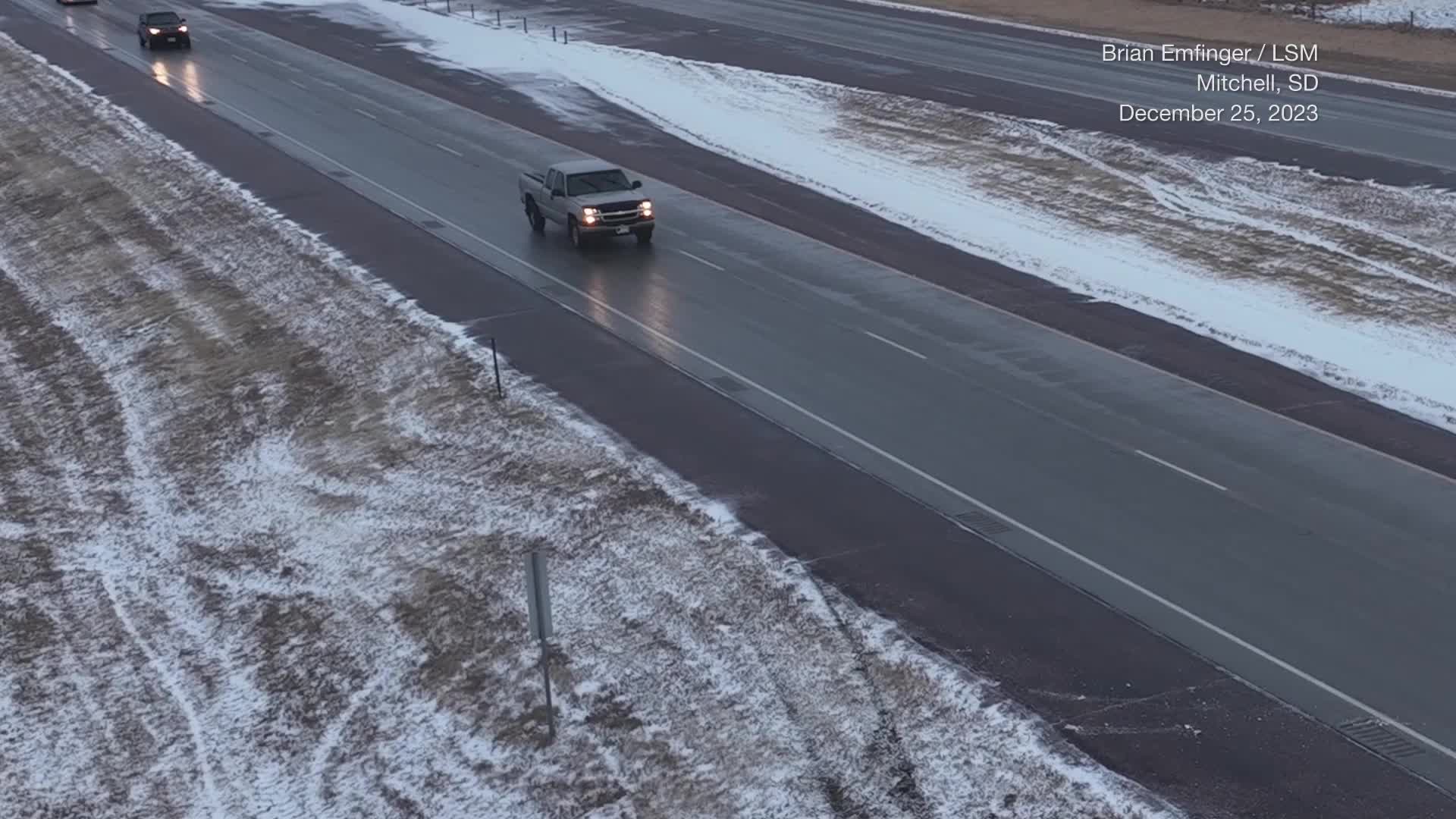 Winter Storm Creates Dangerous Travel In The Plains