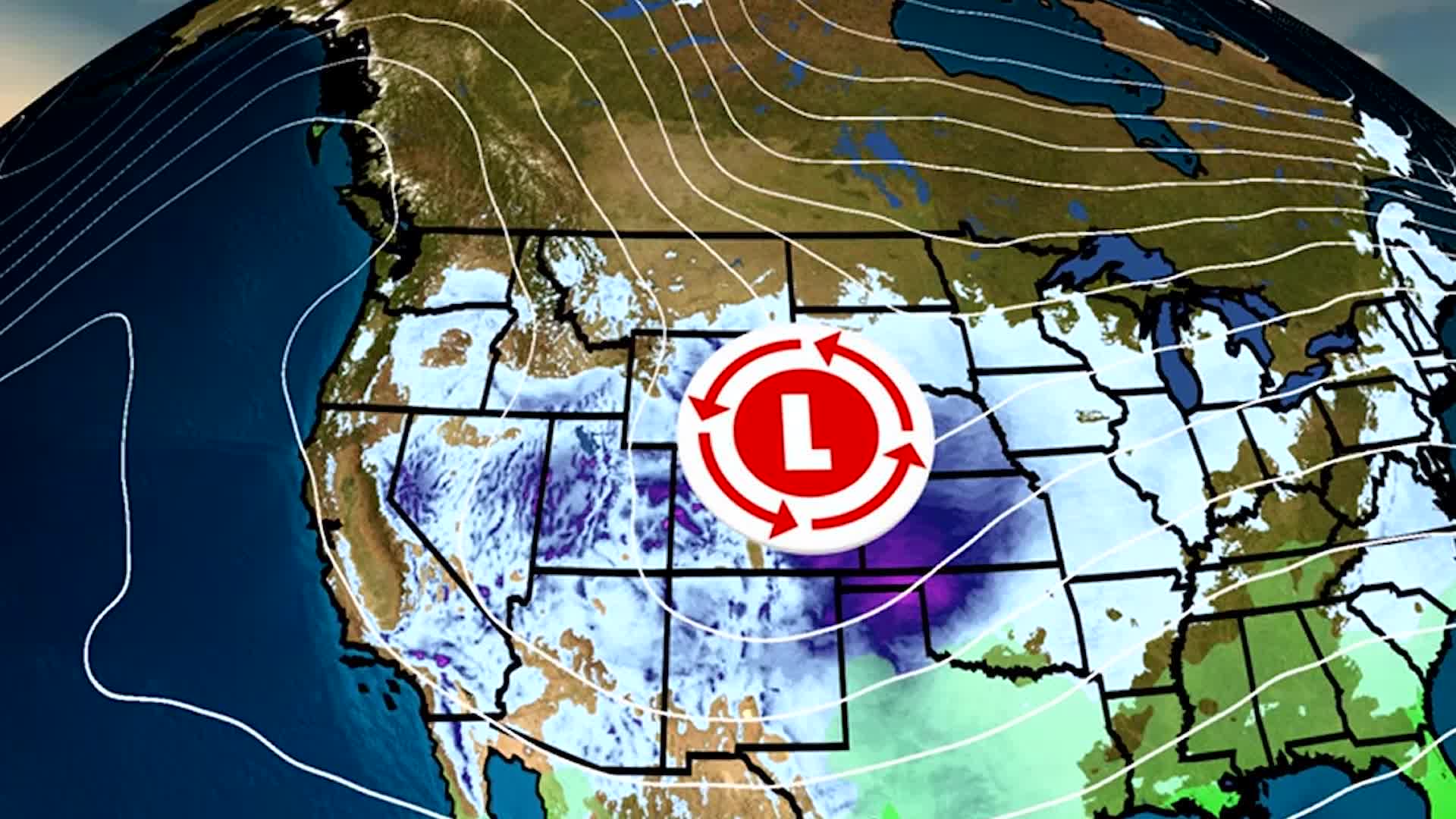 Winter Storm During Busy Travel Weekend