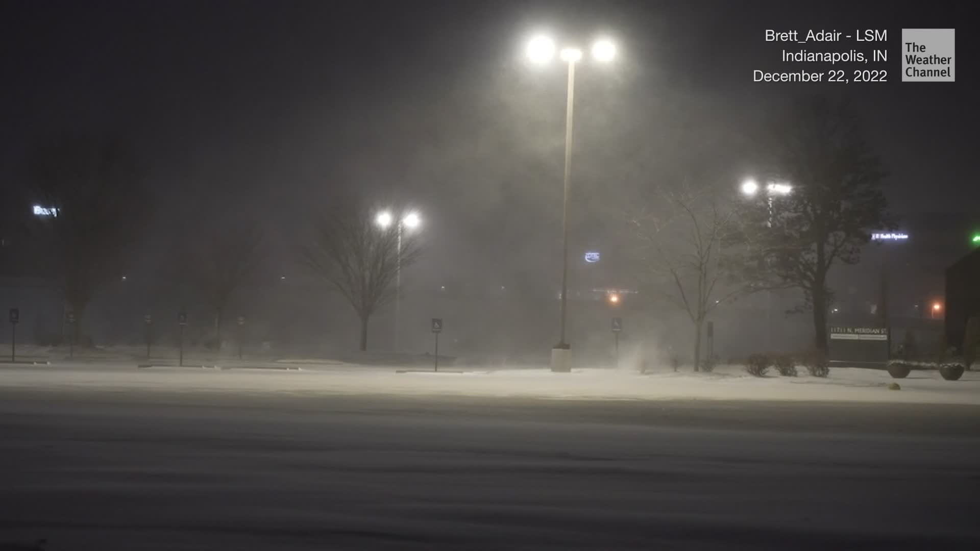 Winter Storm Elliott Brings &lsquo;Snownado&rsquo; To Indianapolis