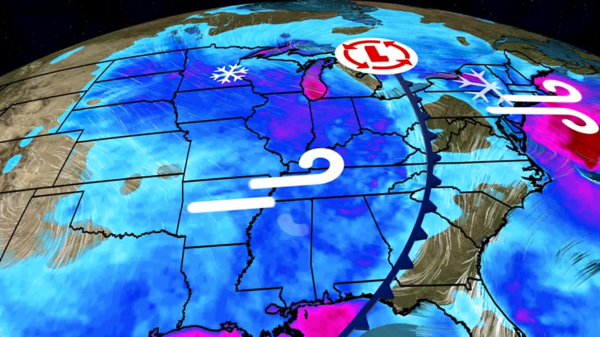 Winter Storm Elliott Impacting Millions With Snow, Wind, And Cold Temperatures
