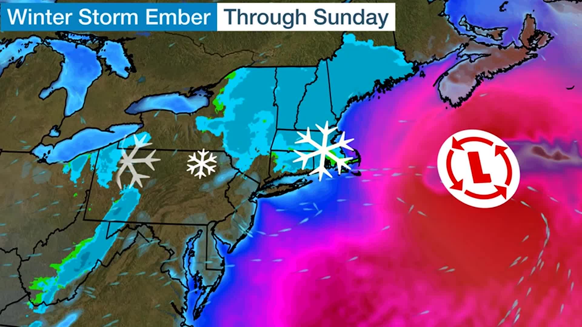 Winter Storm Ember Continues To Bring Strong Winds, Snow