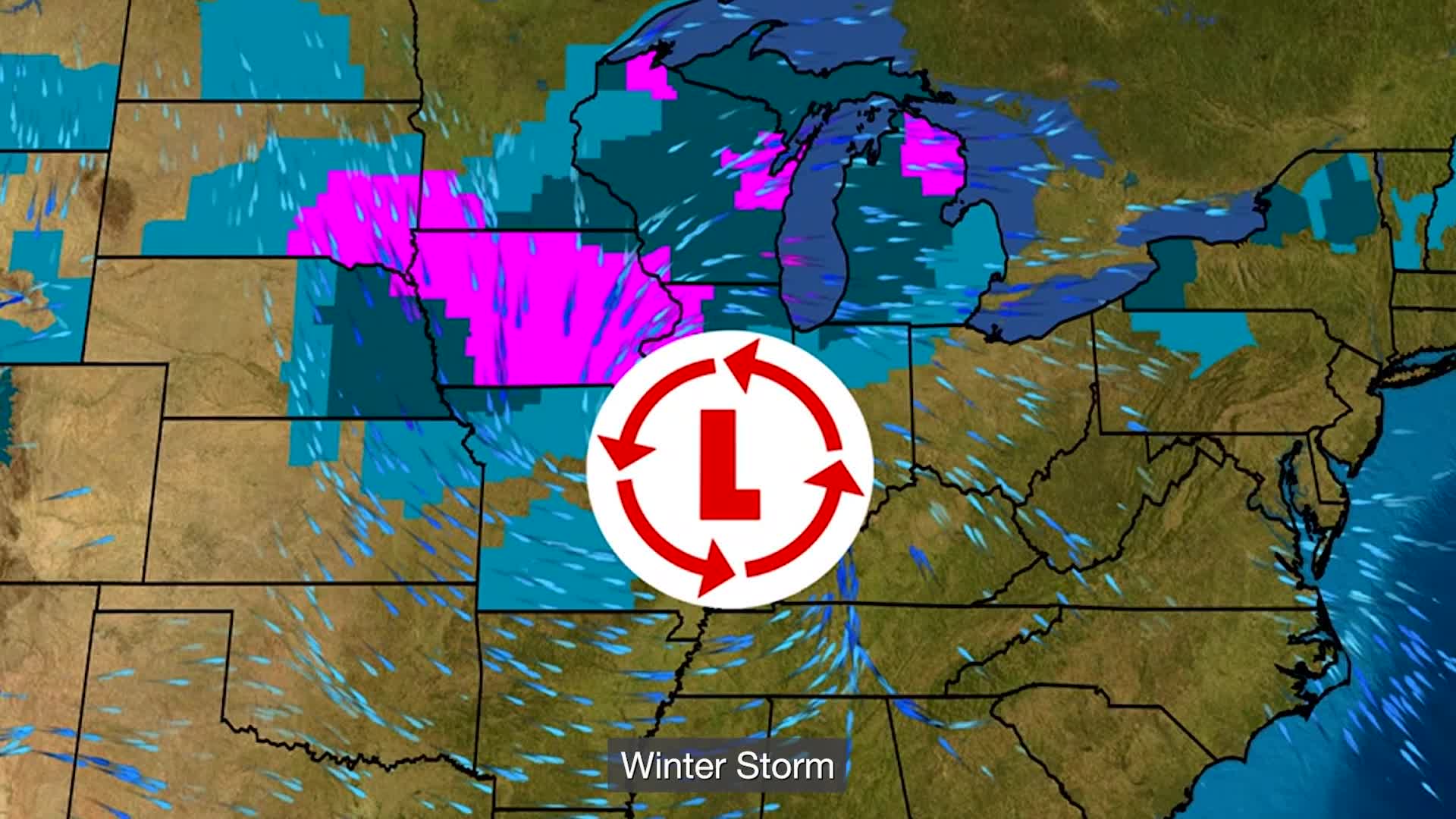 Winter Storm Gerri Bringing Snow And High Winds