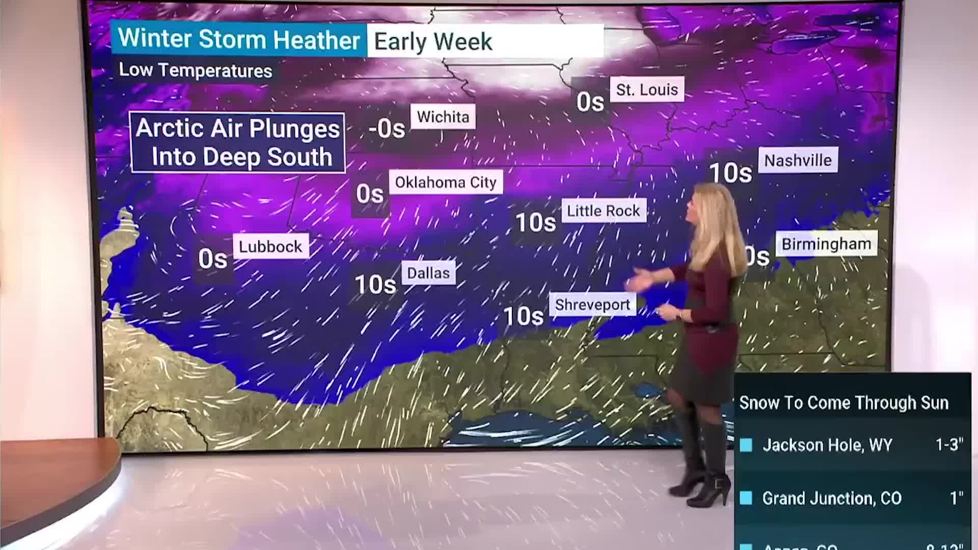 Winter Storm Heather Could Bring Ice And Snow To South