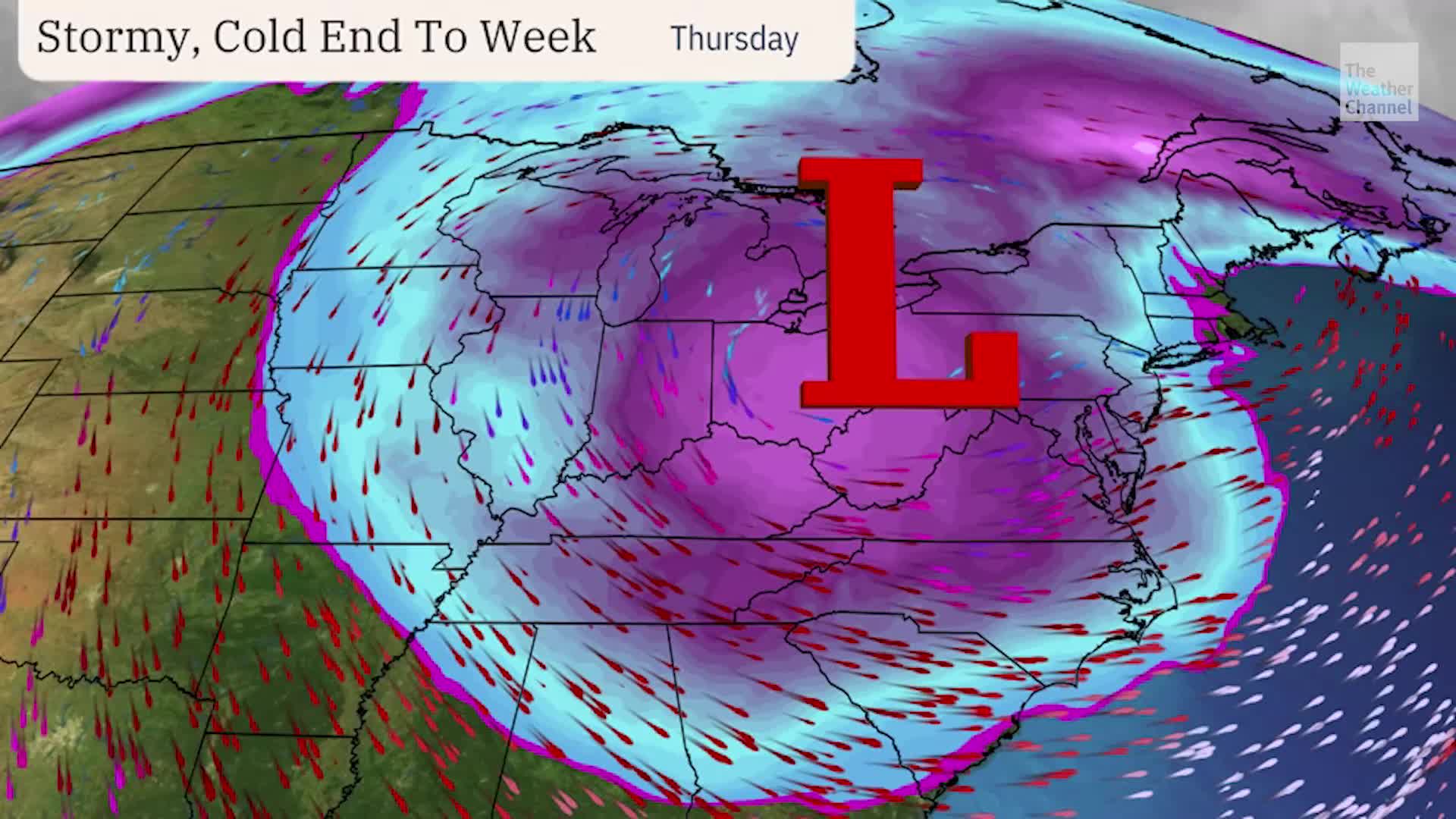 Winter Storm Loiters In Northeast With Snow, Wind