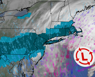 Winter Storm Lorraine Hits Hard In Northeast