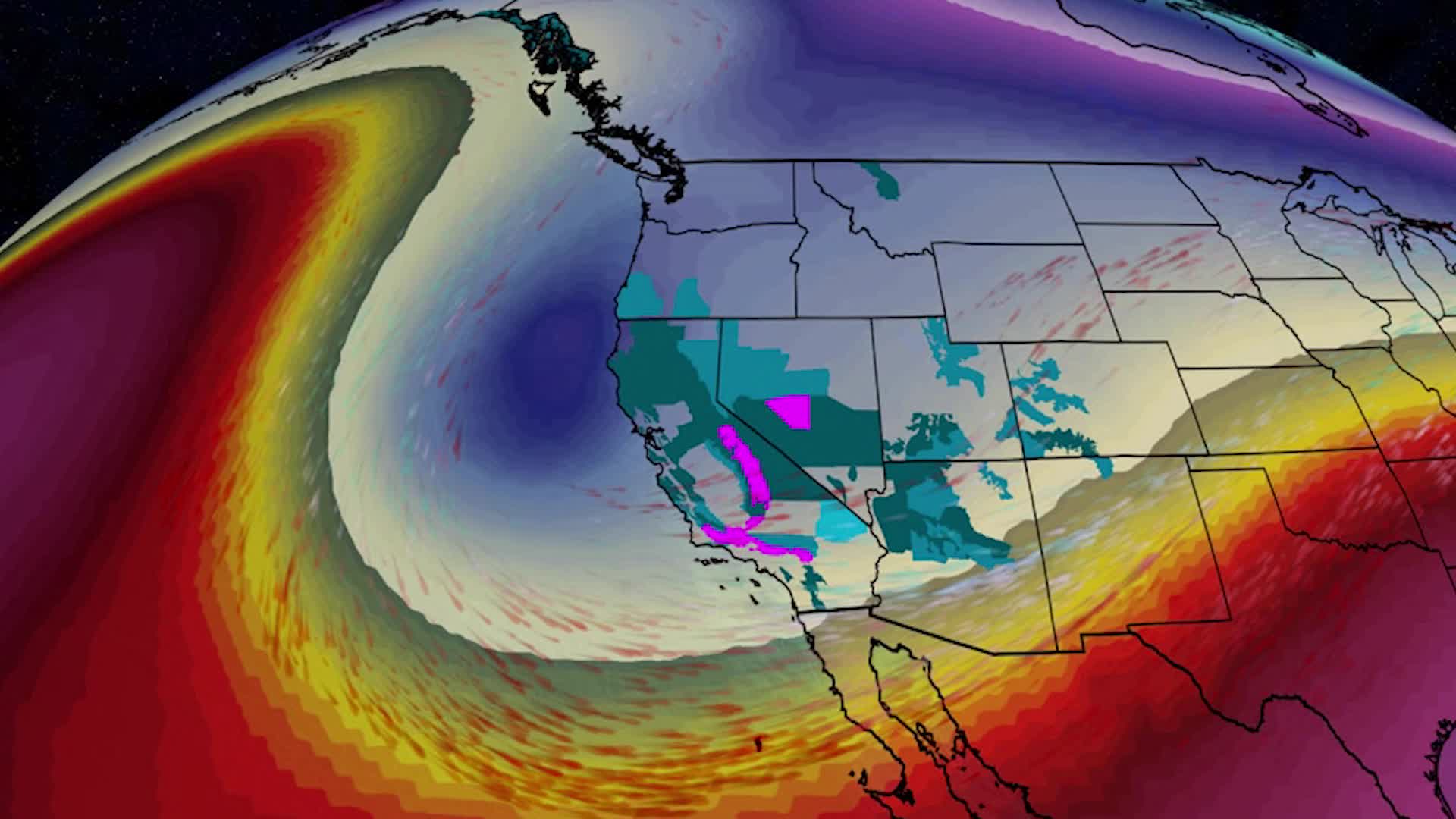 Winter Storm Piper Prompts Rare Blizzard Warnings in S. California; Serious Flash Flood Danger in L.A. Basin