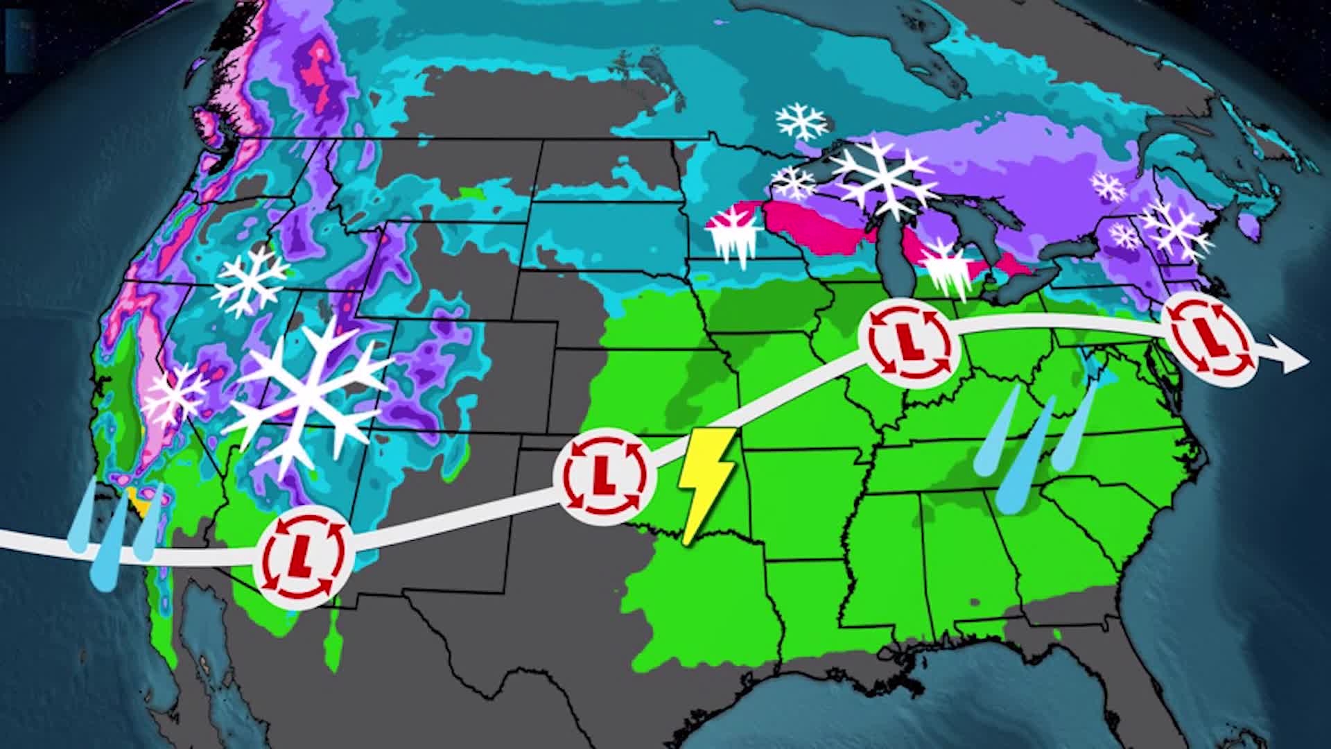 Winter Storm Piper Will Bring Snow Across The Country