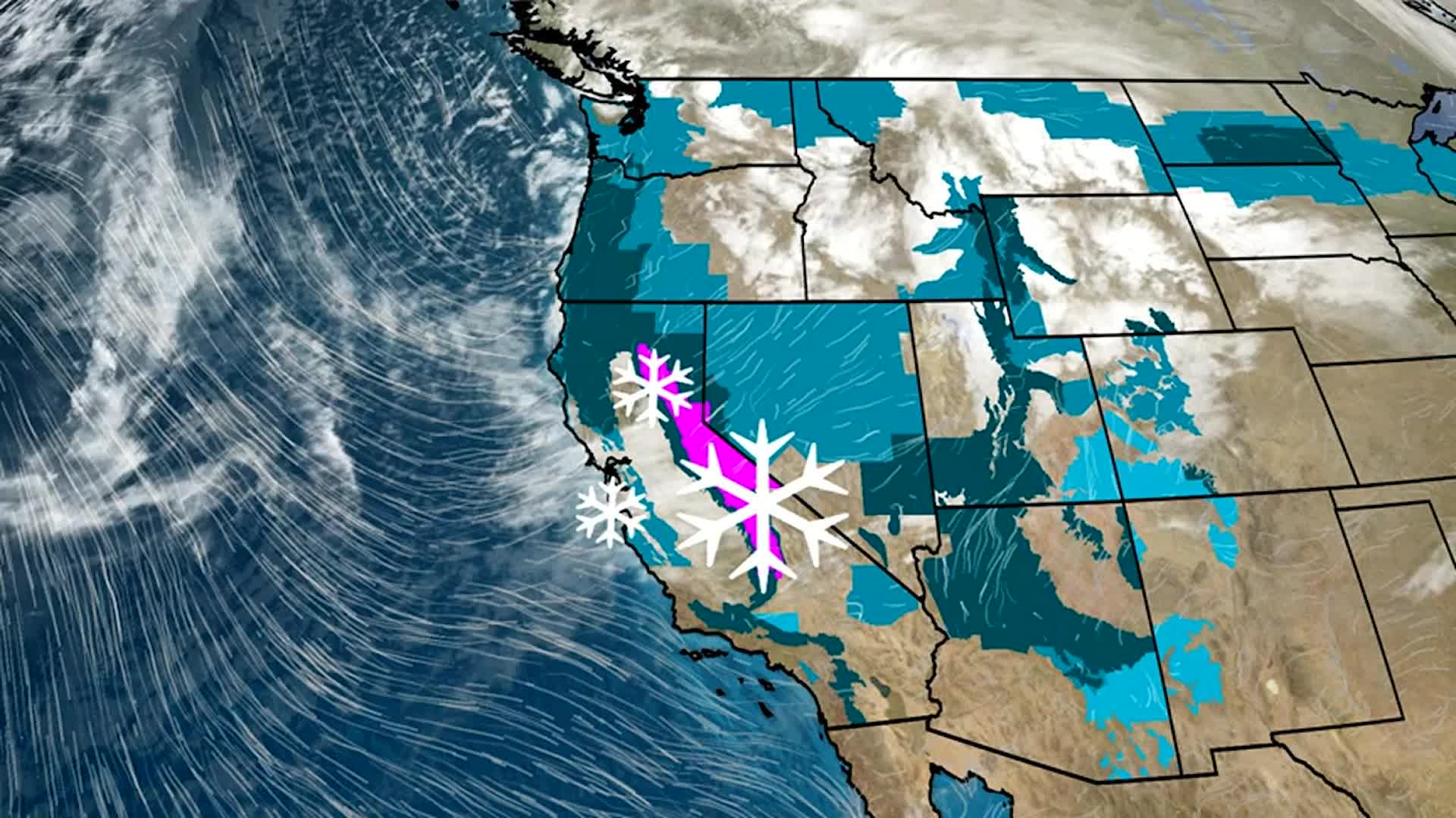 Winter Storm Quest Bringing More Snow To The West