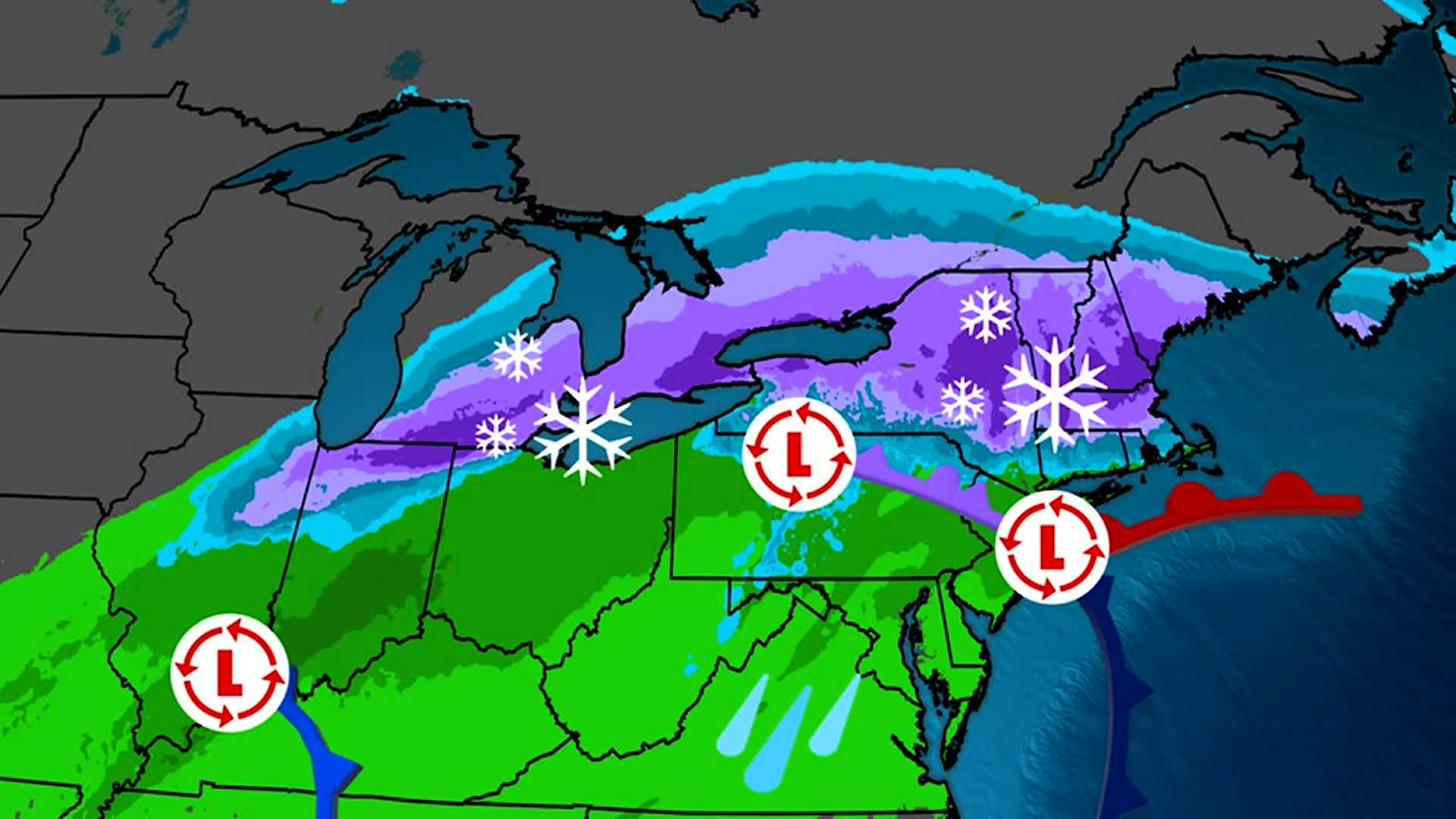Winter Storm Quest Takes Aim At Midwest, Northeast With Snow, Strong Winds