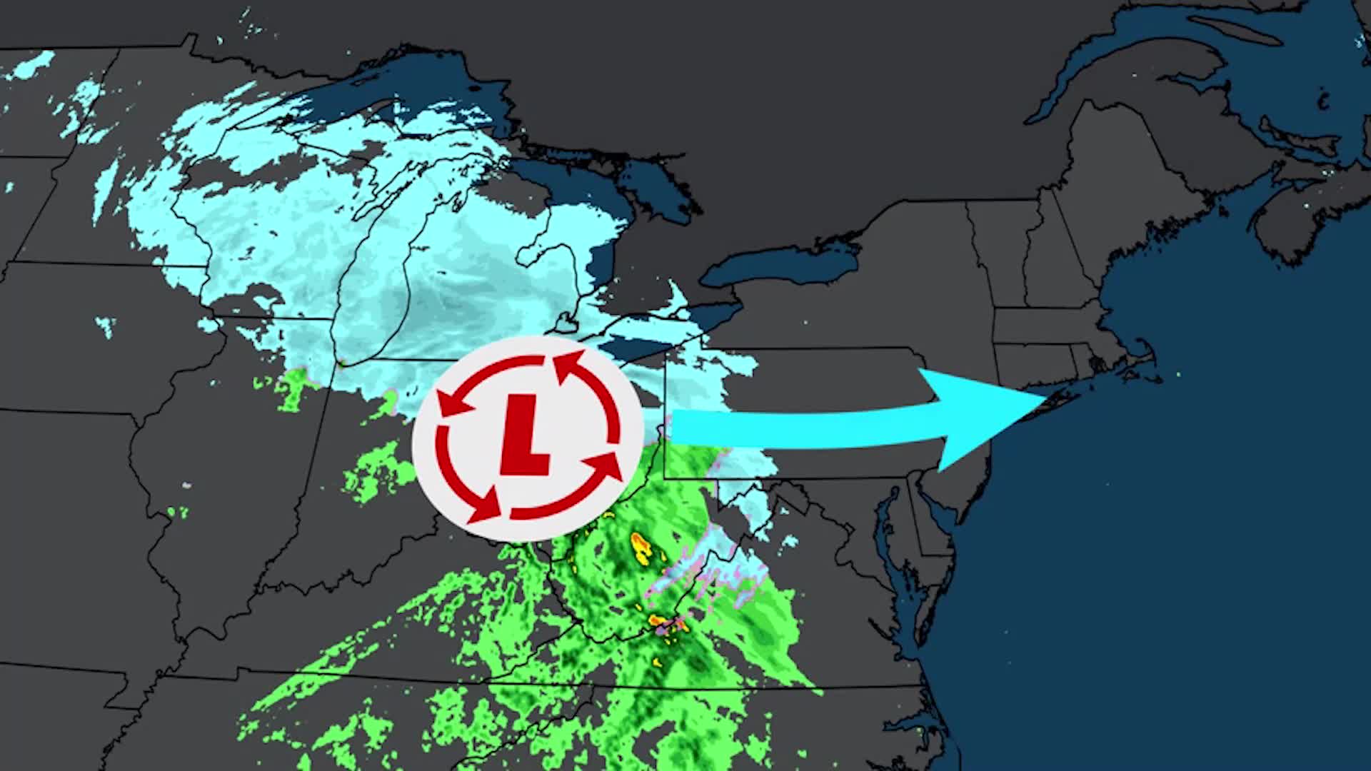 Winter Storm Ricardo's Snow, Wintry Mix Moves Through Northeast Before Saturday Exit
