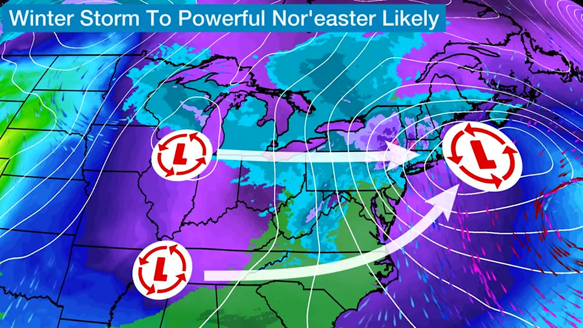 Winter Storm Sage To Bomb Out To Powerful Nor'easter