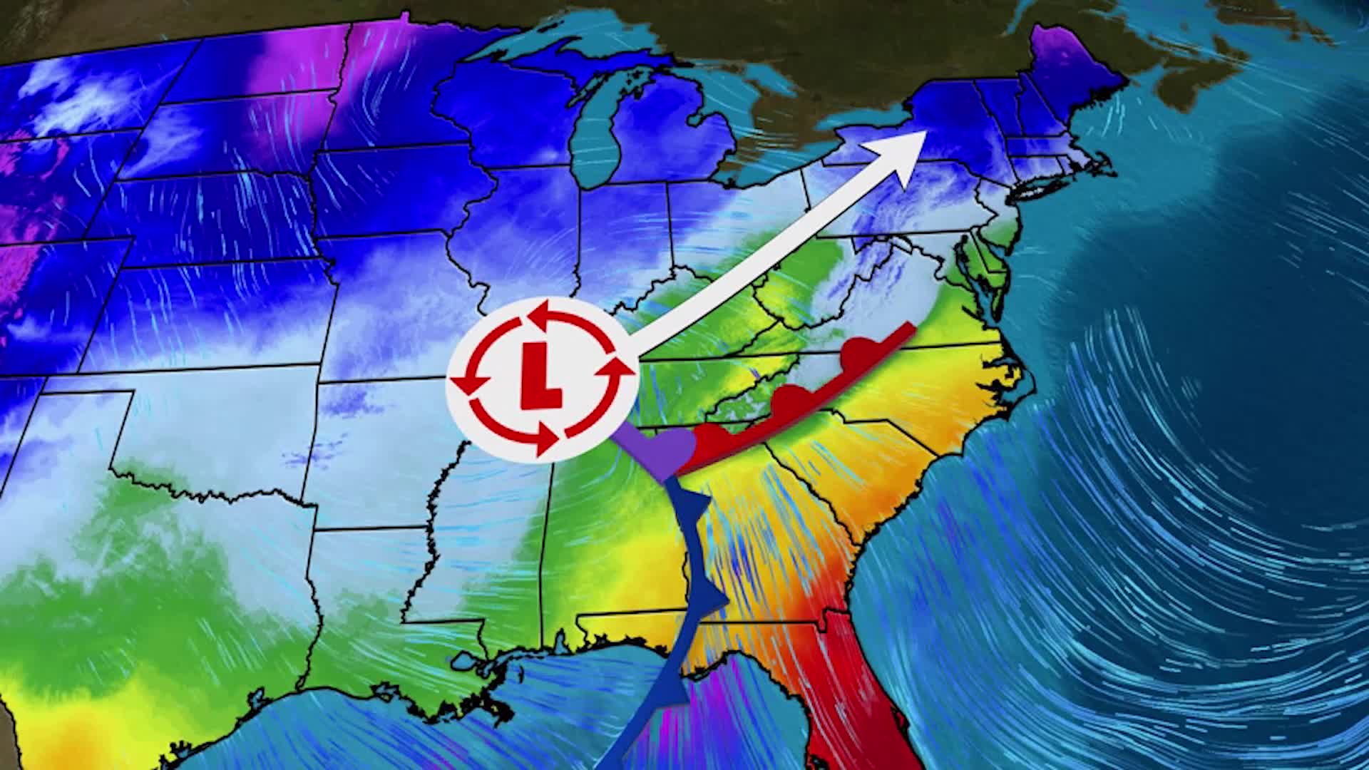 Winter Storm Sends Snow From Ohio Valley To Northeast