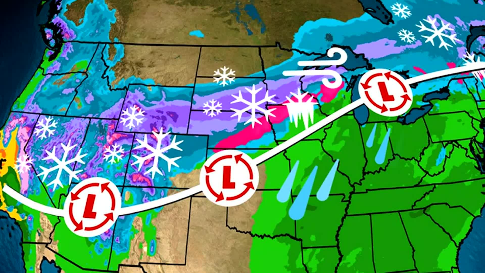 Winter Storm Set To Move Across The Country