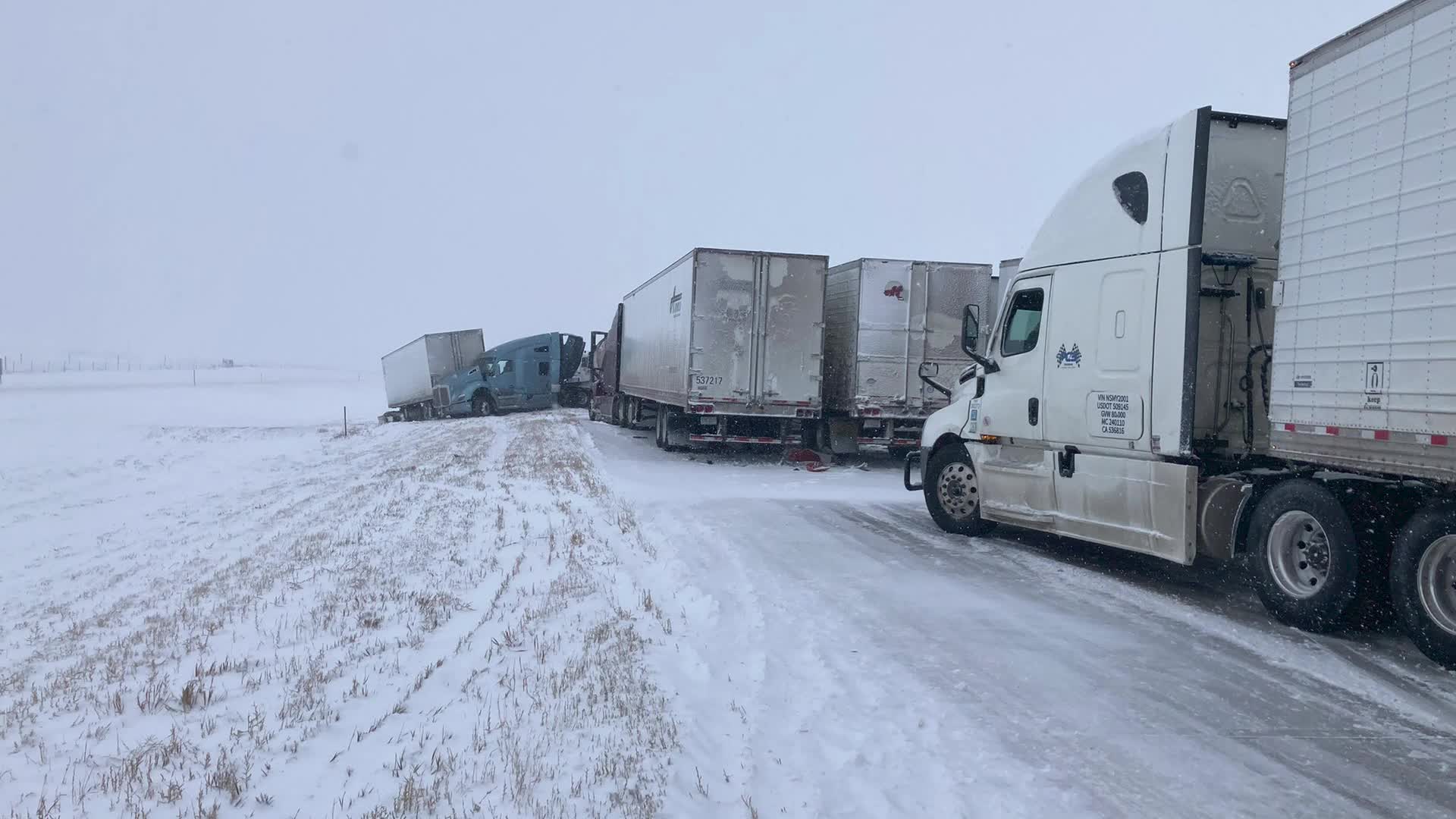 Winter Storm Shuts Down Interstates, Hundreds Of Flights Canceled