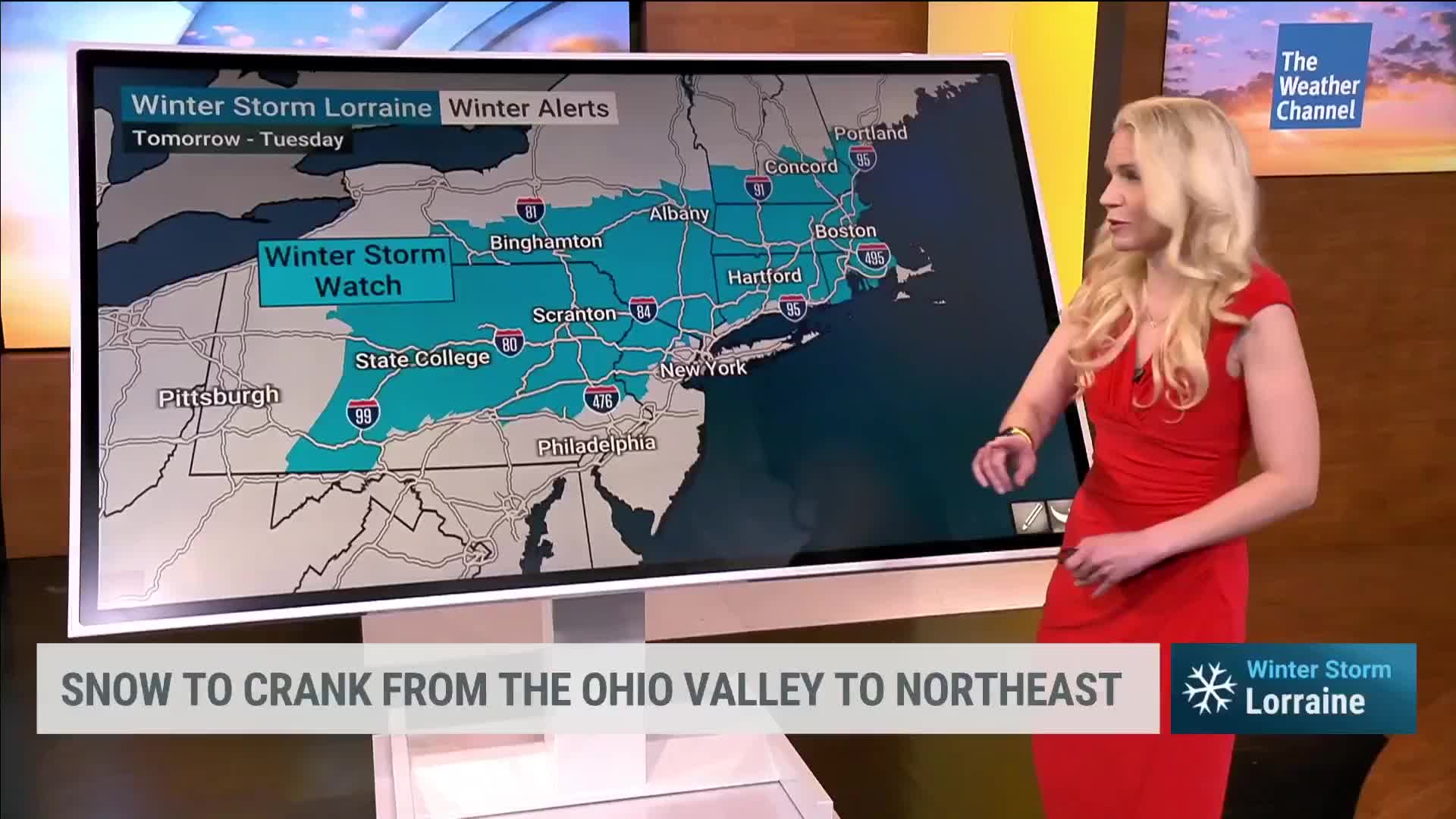 Winter Storm Takes Aim On Northeast