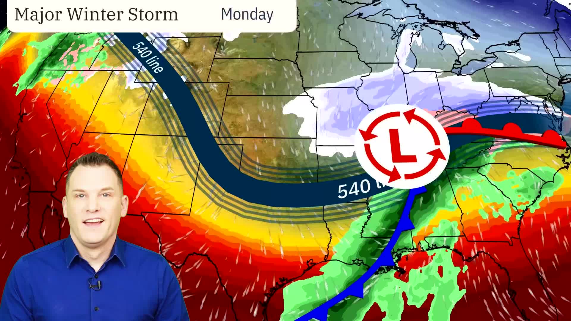 Winter Storm Threatens Millions With Ice, Snow Monday