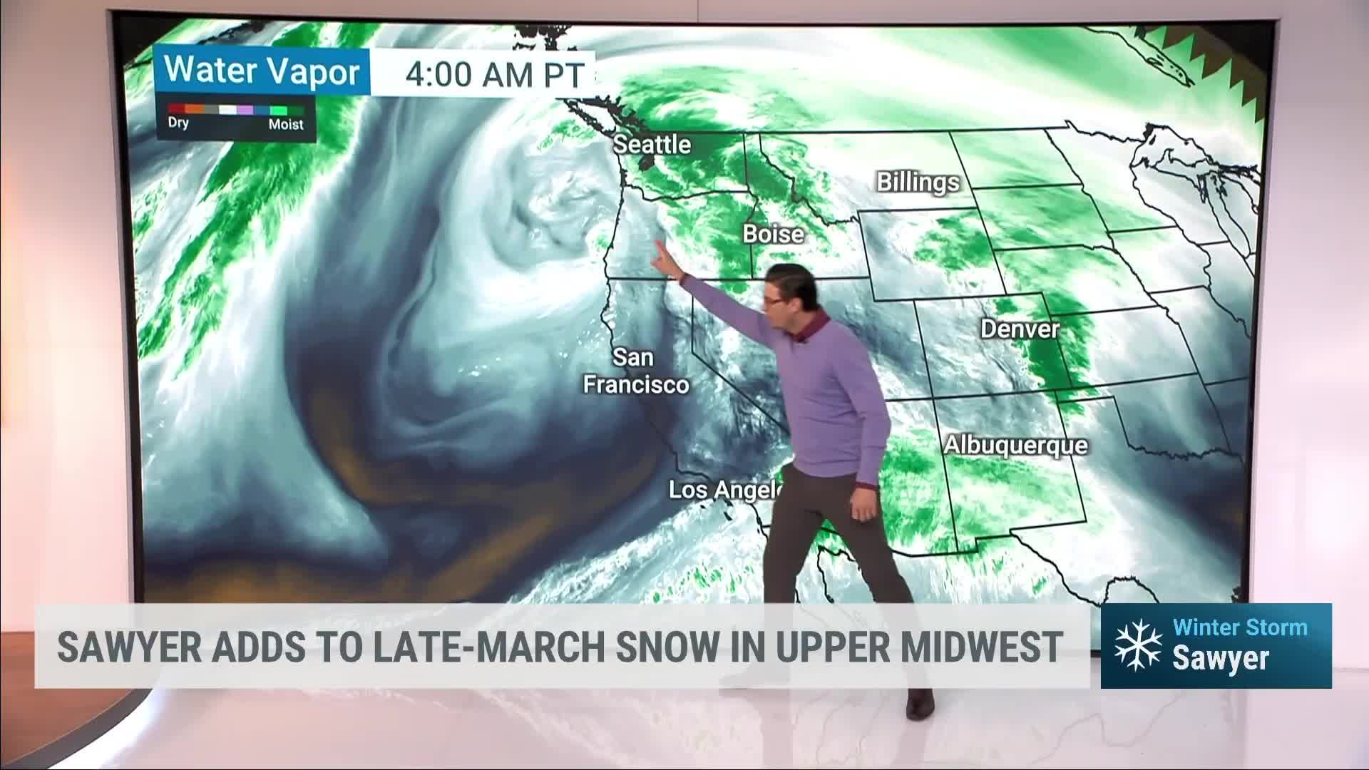 Winter Storm To Add Late-March Snow