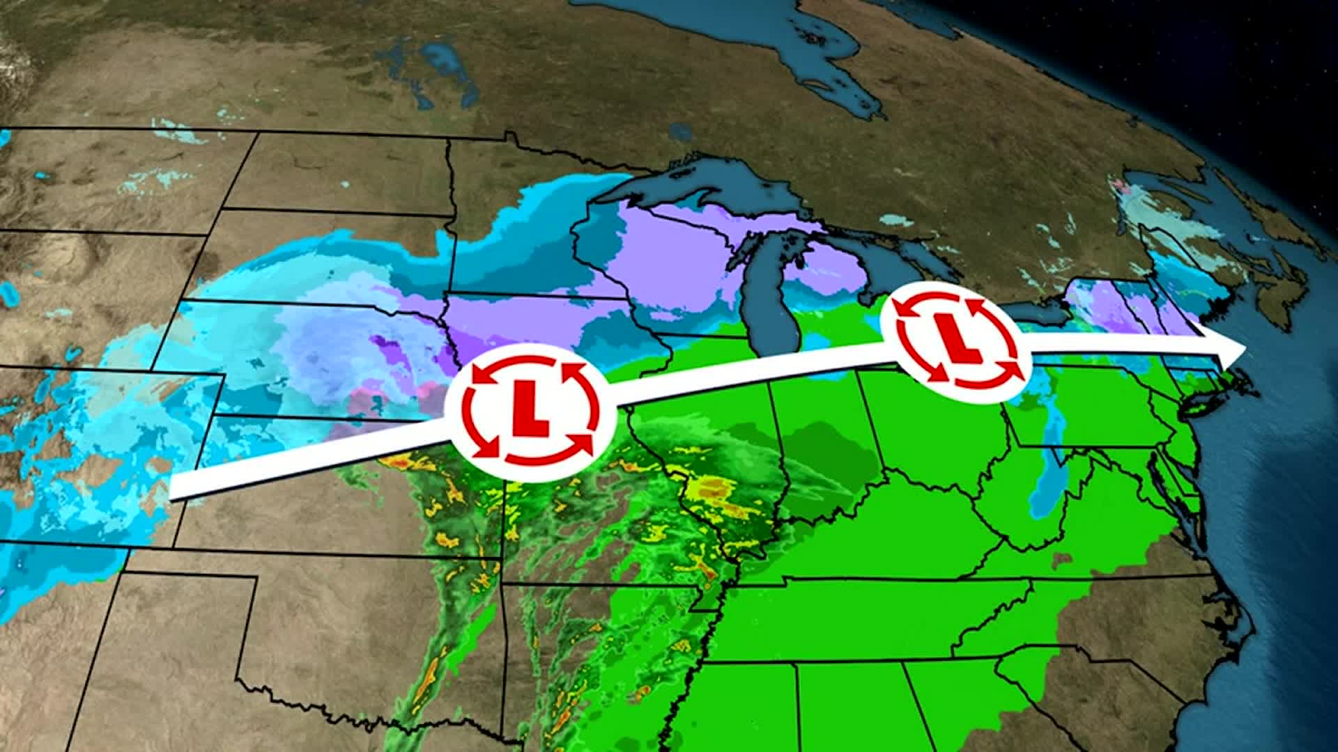 Winter Storm To Bring Snow From Parts Of Midwest To New England