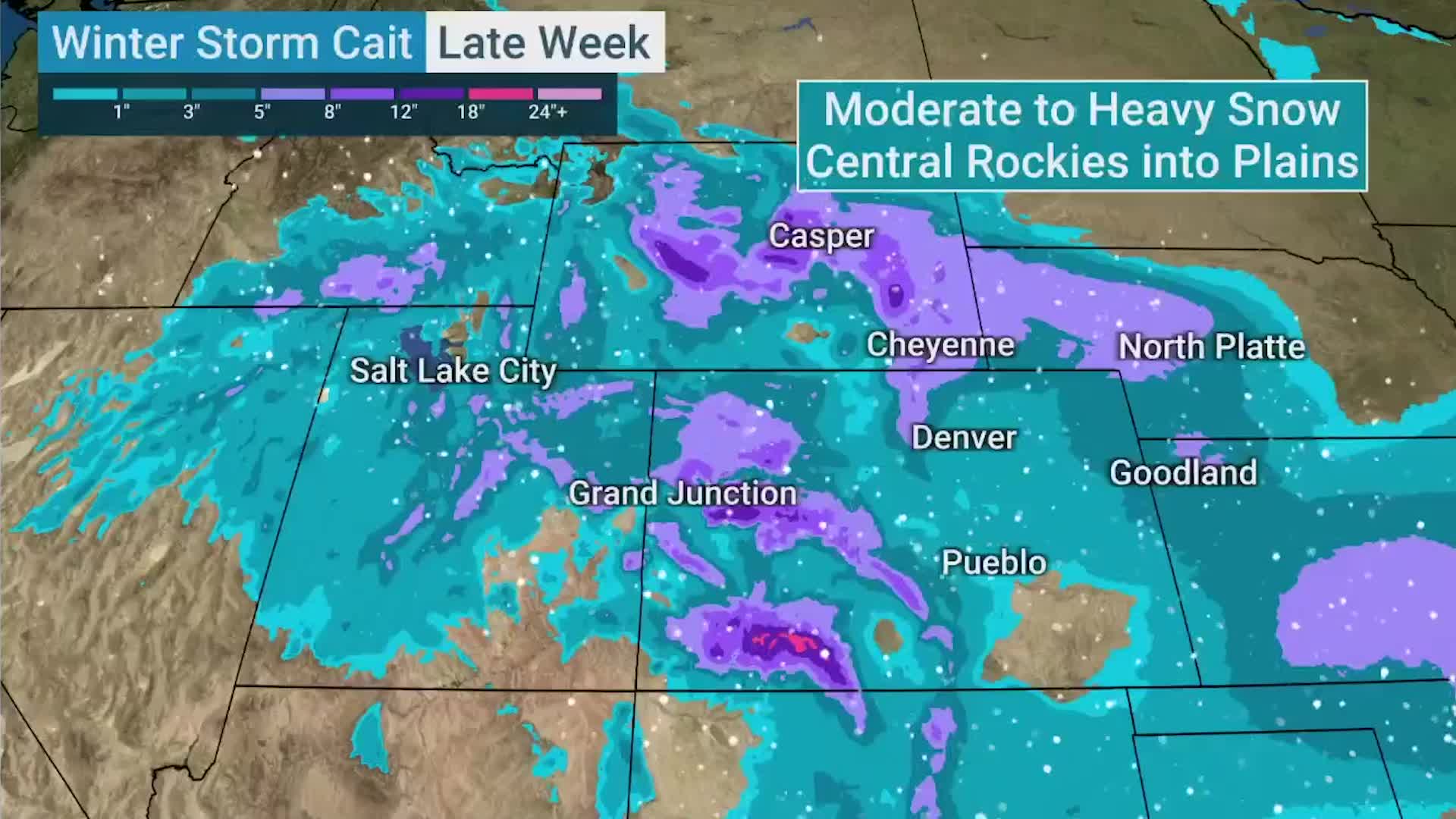 Winter Storm To Bring Snow To The West And Midwest