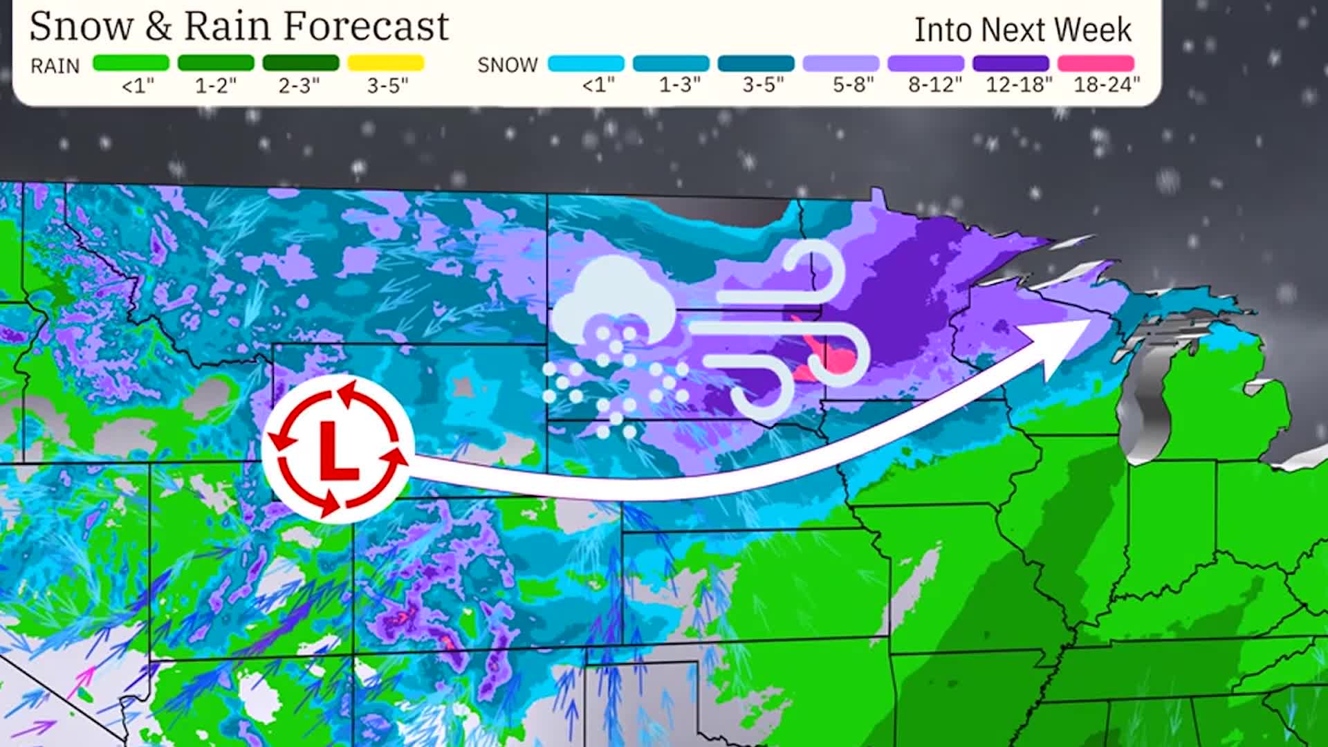 Winter Storm To Dump Heavy Snow