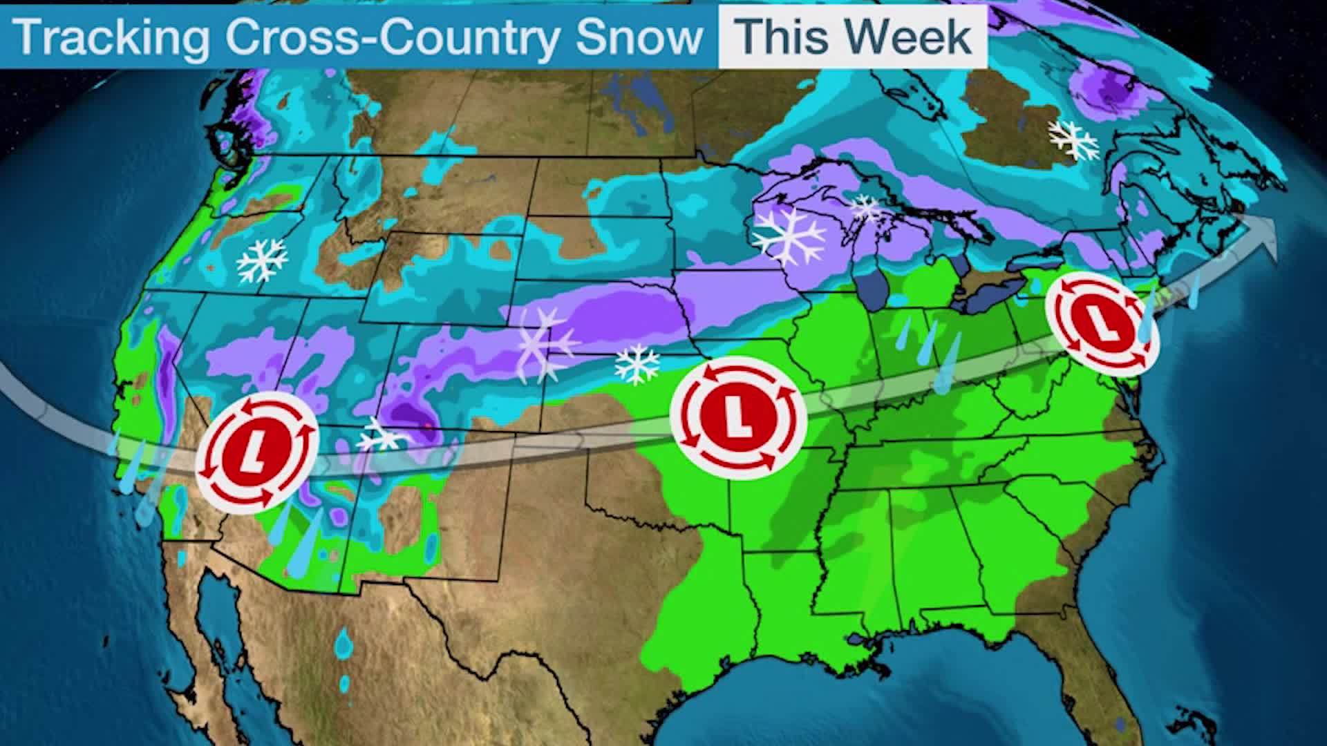 Winter Storm To Move Across Country This Week