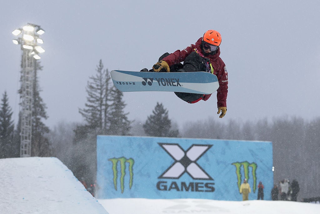 Rochelle Weinberg of the United States competes in the Women's Snowboard SuperPipe on day one of the X Games Aspen 2026 at Buttermilk Ski Resort on January 23, 2026 in Aspen, Colorado. 
