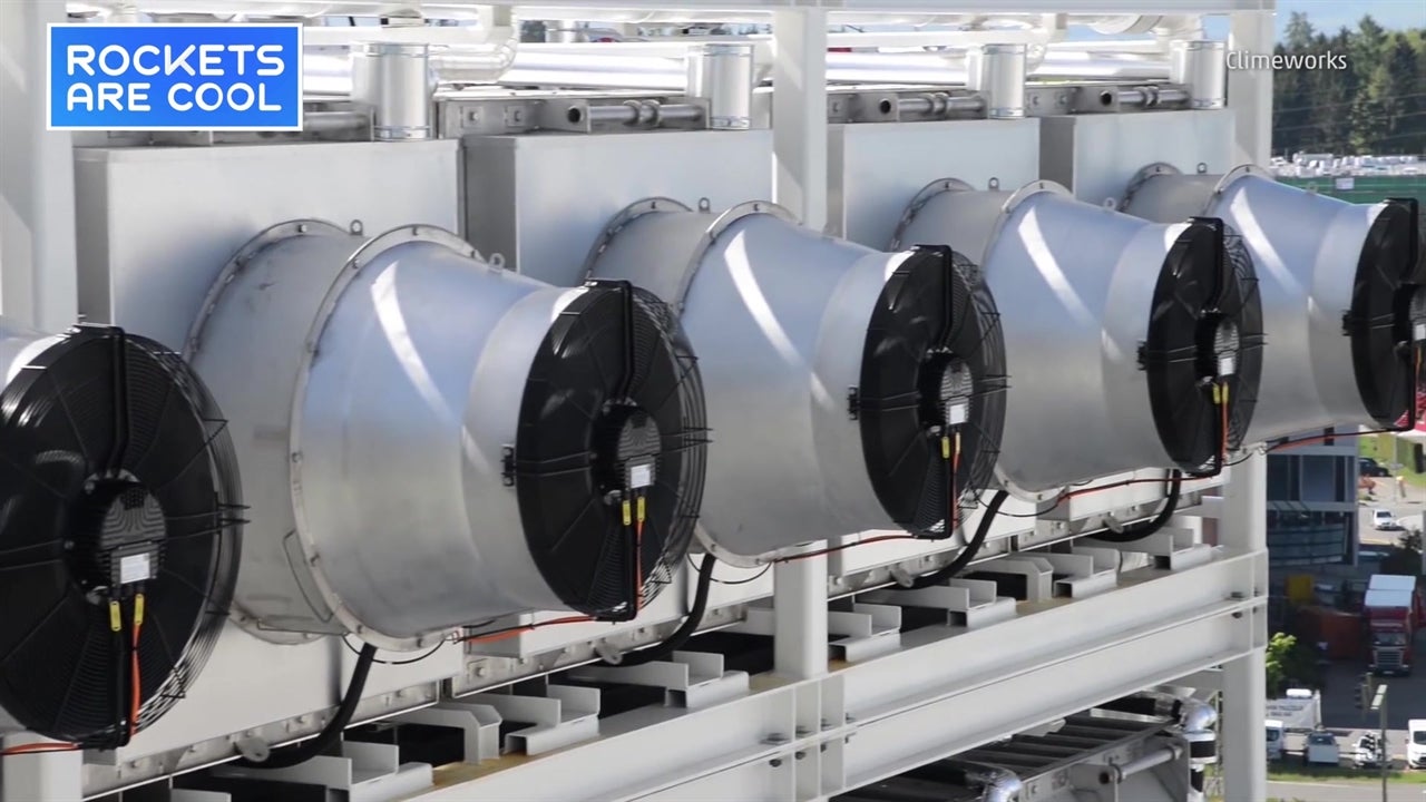 World’s First Carbon Capture Machine