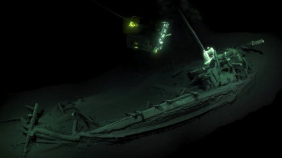 World’s Oldest Intact Shipwreck Found in Black Sea