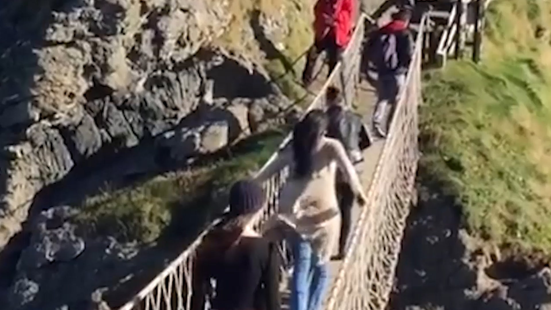 Would You Walk Across This Rickety Rope Bridge For Stunning Views?
