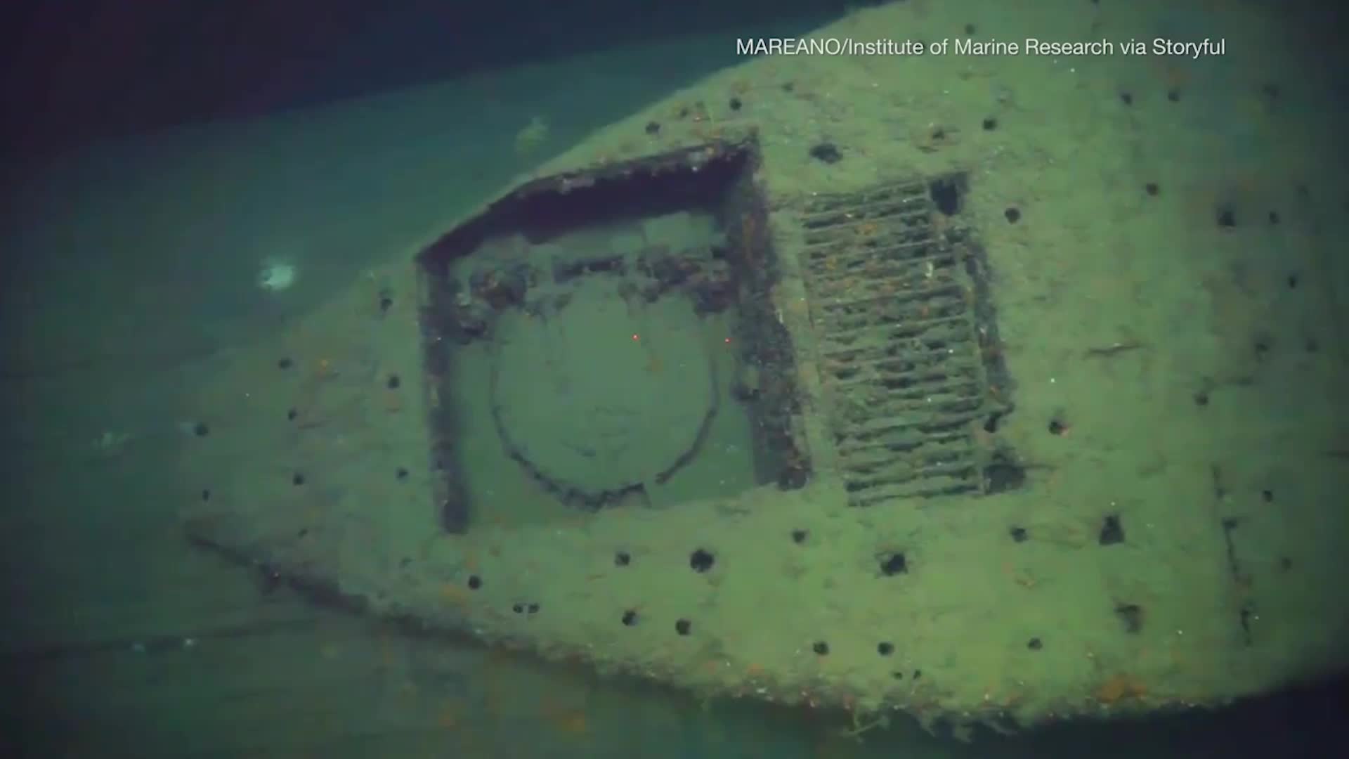 Wreckage of World War II Submarine Identified