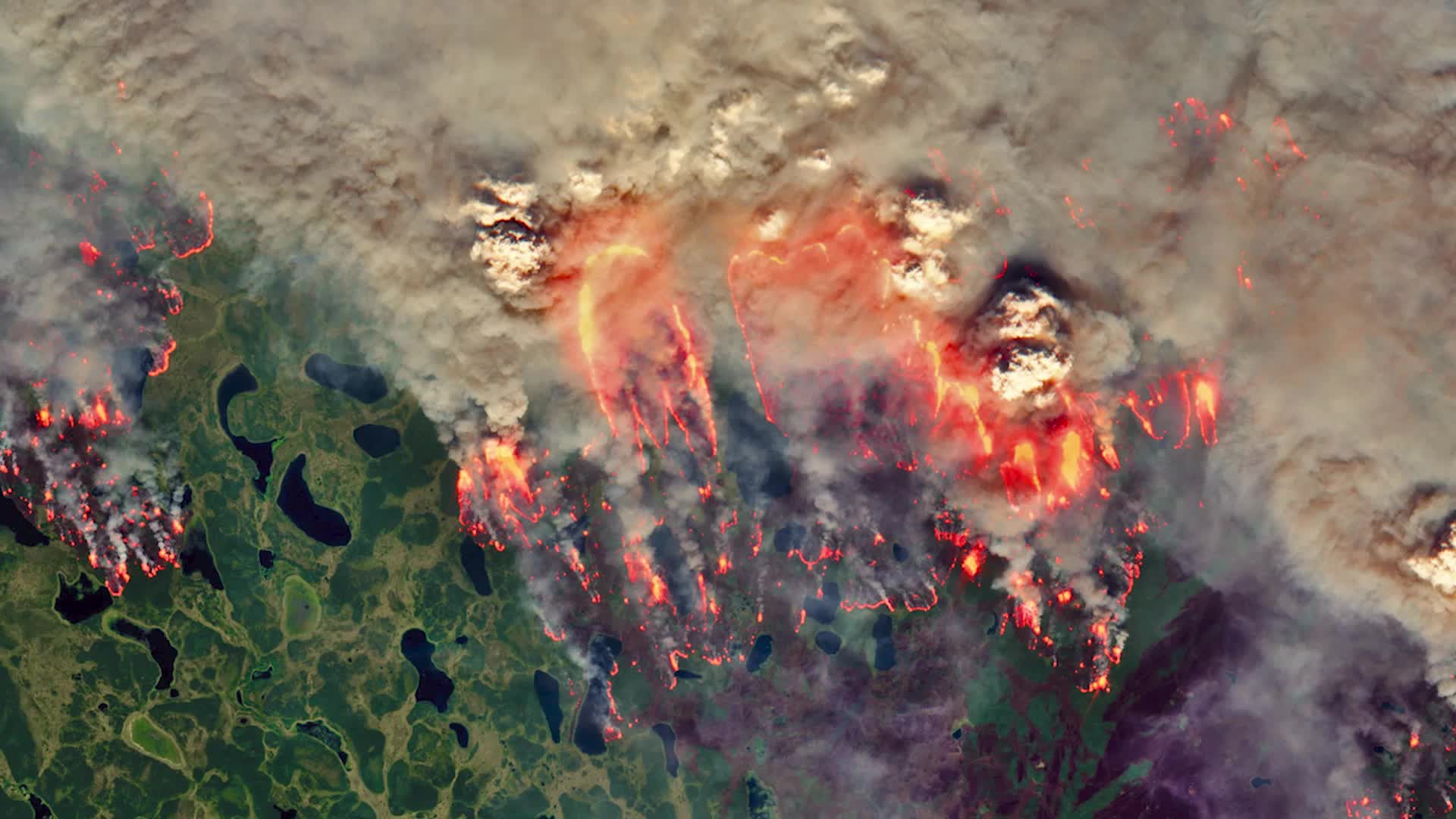 Zombie Fires in Arctic Release Record Carbon Dioxide